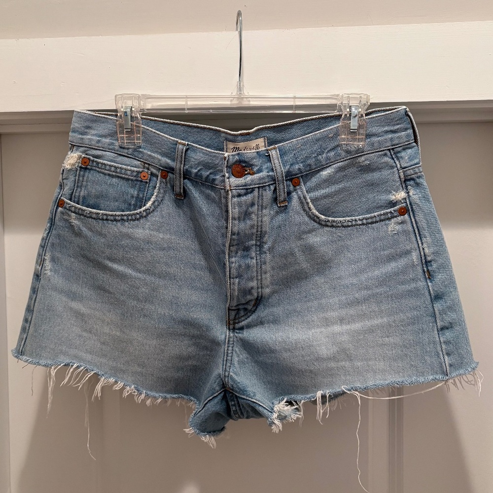 Madewell Relaxed Denim Shorts size 28